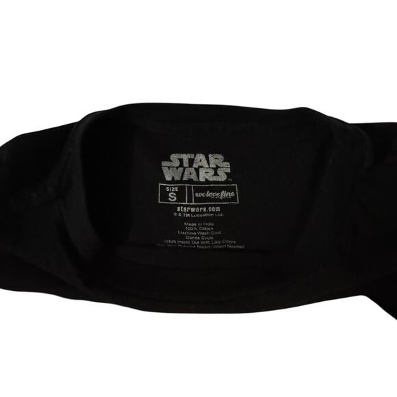 Star Wars T Shirt AT-AT and Tie Fighter Sunset Short Sleeve Small - Picture 4 of 4